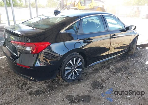 2023 Honda Civic Ex /Ex W/O Bsi из США, поврежденный, VIN 2HGFE1F73PH320247